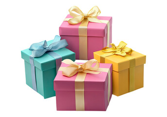 Fototapeta premium Gift box. Transparent background, Isolated PNG.