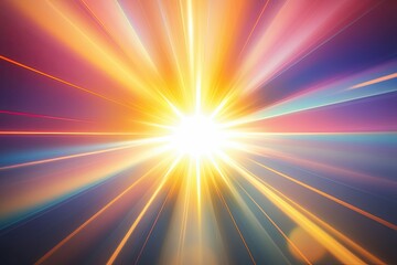 Stunning Vibrant Lens Flare Effects with Radiant Sunlight and Brilliant Glow for Captivating Backdrops