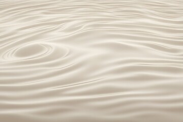 A soft ivory water ripple background creating a light calming effect, AI Generated
