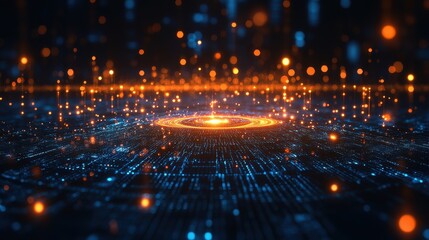 Obraz premium digital marketing technology solution for online business concept business technology internet and network concept