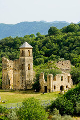Fototapeta premium Campomaggiore vecchio, borgo fantasma,Potenza,Basilicata,Italy