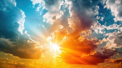 The sun's light affects Earth's daily cycle, with sunrise and sunset marking the beginning and end of the day.