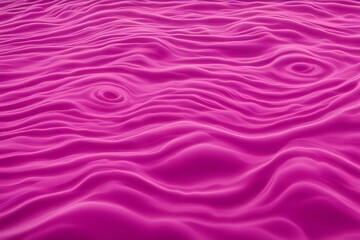 A vibrant fuchsia water ripple with bold reflective waves, Ai Generated