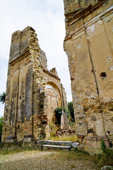Campomaggiore vecchio, borgo fantasma,Potenza,Basilicata,Italy