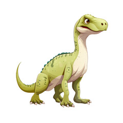 Fototapeta premium Seismosaurus Clipart Illustration