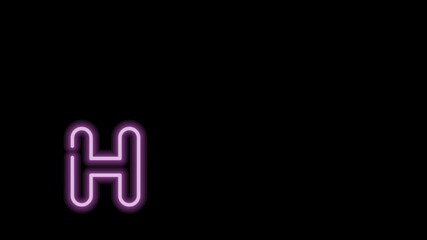 CLICK HERE Neon Light Element Animation, CLICK HERE Dark Background, CLICK HERE Neon Light Isolated on Green Screen, Suitable for Concept of Video Games, Entertainment and Digital Interface. - Powered by Adobe