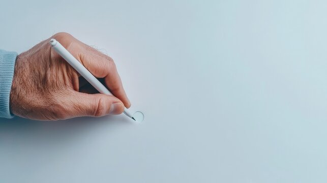 Close-up of a hand marking a bubble next to a proposition on a ballot, voter initiative, making your voice heard
