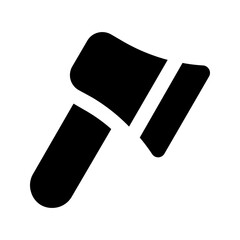 axe glyph icon