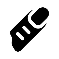 finger glyph icon
