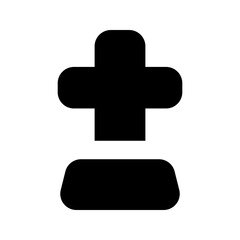 tombstone glyph icon
