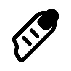 finger glyph icon