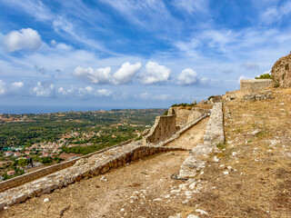 Views around Fort George Kefalonia Greece