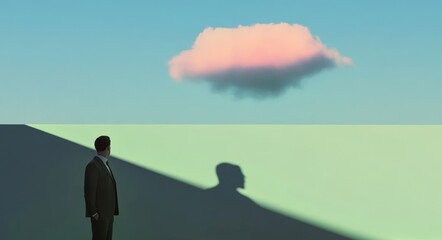 Concept art, psychology, mind, soul, and hope, 3D illustration, fantastical artwork, imagination painting, concept art, concept art