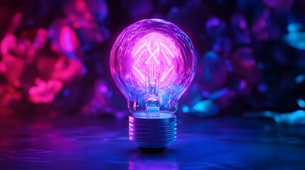 spectrum of vibrant colors, merging technology with creativity. The scene is illuminated by a pulsating luminous glow, creating a captivating.