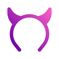 devil gradient icon