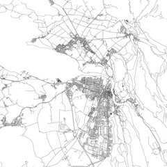 3D illustration of city and urban in Fussen Germany