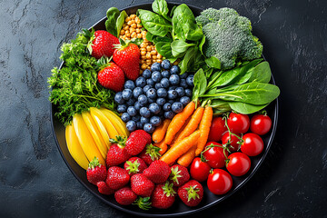 fruits and vegetables, generative a.i.