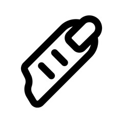 finger line icon