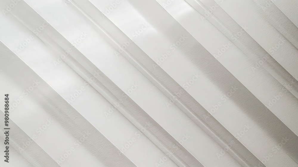 Poster this background design features a clean, white canvas with a subtle diagonal stripe pattern in muted