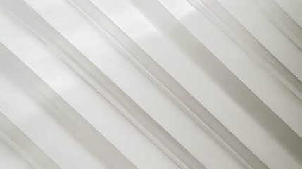 Fototapeta premium This background design features a clean, white canvas with a subtle diagonal stripe pattern in muted gray.