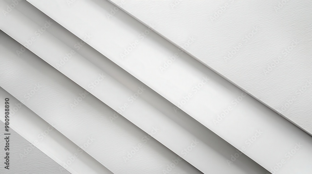 Poster this background design features a clean, white canvas with a subtle diagonal stripe pattern in muted