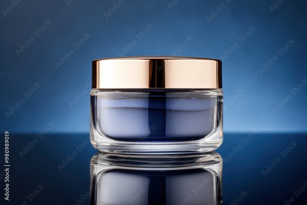 Canvas Prints blank cosmetic jar mockup cosmetics perfume bottle.