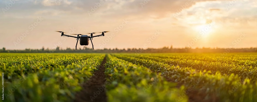 Poster ai-powered harvesting solutions - autonomous harvesters and robotic systems revolutionizing precisio