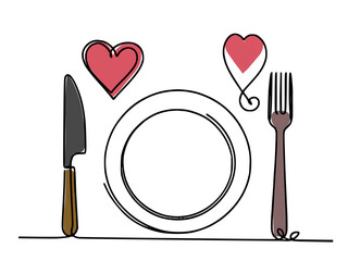 fork and knife,fork and spoon