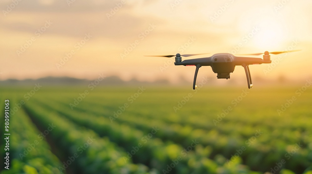 Poster ai-powered precision harvesting technology - seamless integration of autonomous robotics in smart ag