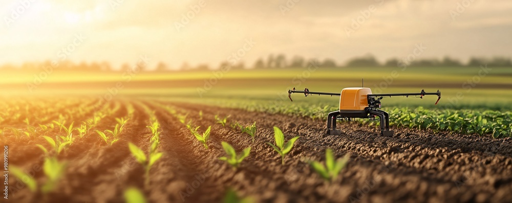 Poster advanced ai-powered harvesting systems - autonomous robotics and precision farming innovations for s