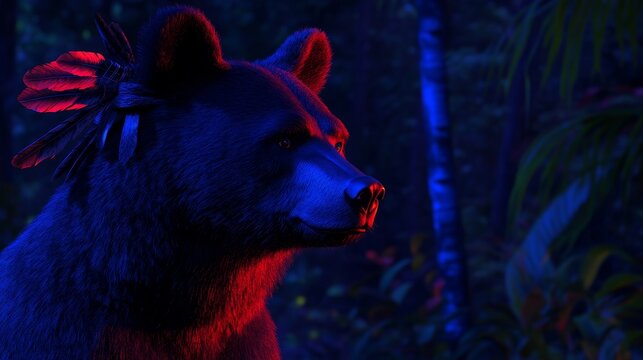 Power of the indigenous, power of the heart, power of the soul, power of the waves, power of the raios, power of the urso