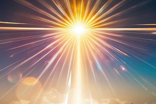 Radiant Sun Rays and Luminous Light Leaks with Stunning Glow Overlays and Dazzling Brightness