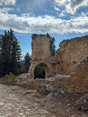 views around Asos and its castle, Keflaonia , Greece