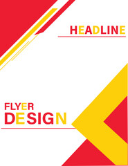 Poster cover book design template with space for photo background, Use for annual report, proposal, portfolio, brochure, flyer, leaflet, catalog, magazine, booklet, Vector template in A4 layout.