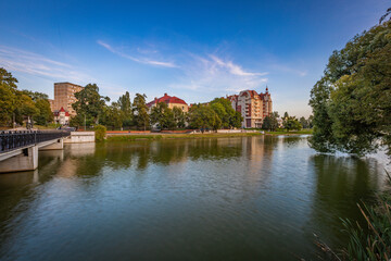 Koenigsberg pond in the evening