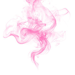 Pink smoke effect abstract wavy pattern