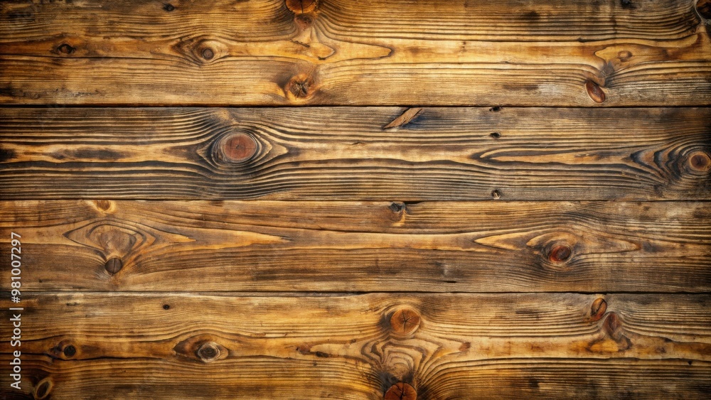 Poster weathered and rustic old wood texture with intricate grain patterns