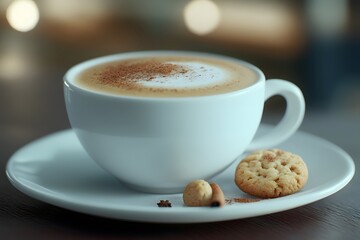 Cappuccino and Cookie