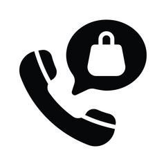 Seamless online order icon, perfect for e-commerce