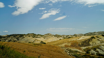 Obraz premium Aliano, i calanchi Lucani,Matera,Basilicata,Italy