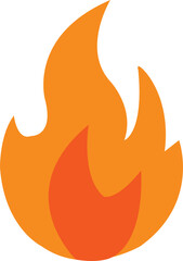 Fire icons for design. concept flame, fire, icon, vector illustration in flat style
