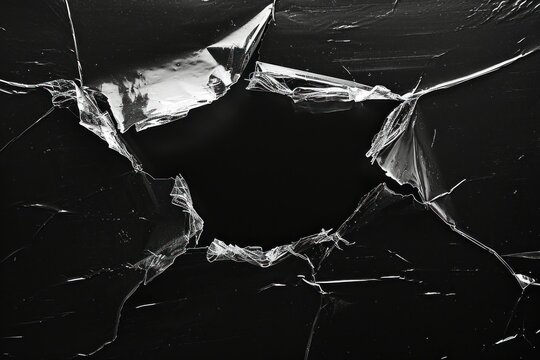Shrink plastic wrap backgrounds black black background.