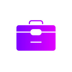 brief case gradient icon