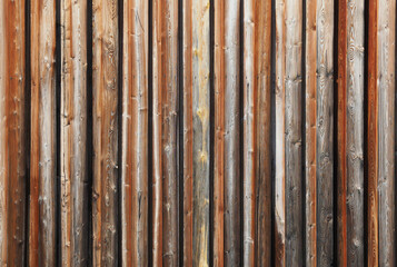 Braune Bretterwand im Außenbereich