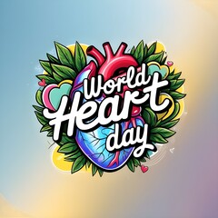 Obraz premium World Heart Day With Organ