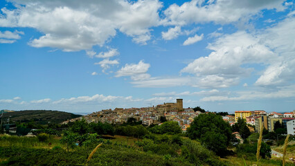 Fototapeta premium Tricarico,Matera,Basilicata,Italy