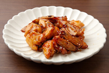 甘辛鳥牛蒡