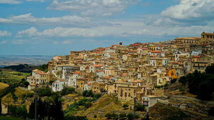Fototapeta premium Tricarico,Matera,Basilicata,Italy