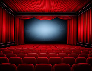  映画館のスクリーン、テクスチャー1 &ndash; A cinema screen texture perfect for movie theater designs. _1(415)