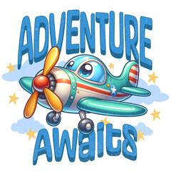 Adventure Awaits - Aesthetic Graphic Design